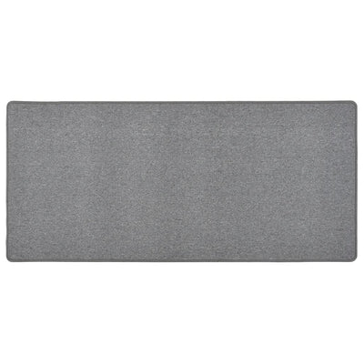 Vidaxl Teppich Runner 80x150 cm dunkelgrau
