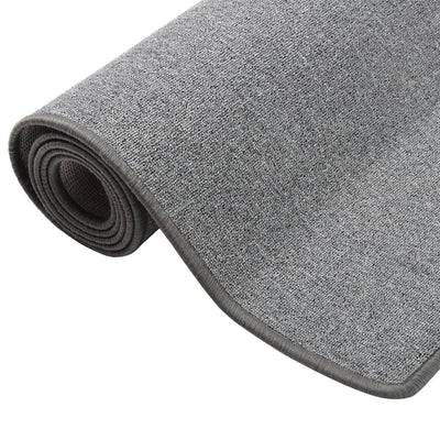 Vidaxl Teppich Runner 80x150 cm dunkelgrau