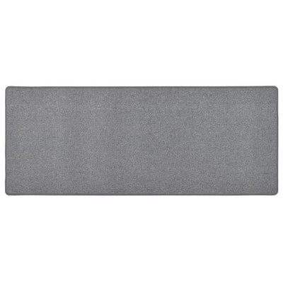 Vidaxl Teppichläufer 80x200 cm dunkelgrau