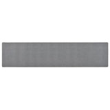 Vidaxl Teppich Runner 80x400 cm dunkelgrau - afbeelding 1