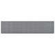 Vidaxl Teppich Runner 80x400 cm dunkelgrau