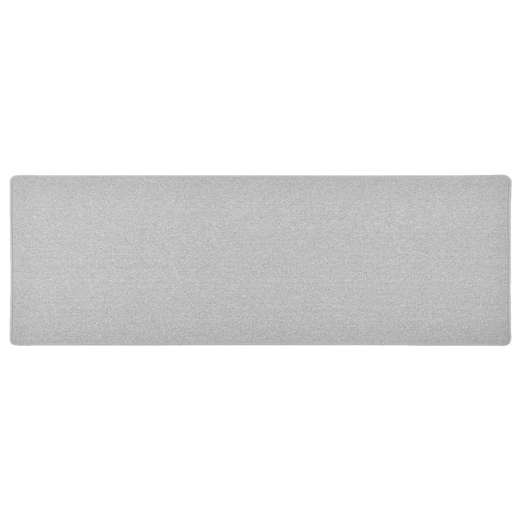 Vidaxl Teppichläufer 50x150 cm hellgrau