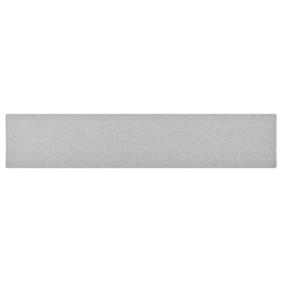 Vidaxl Teppichläufer 80x400 cm hellgrau