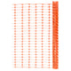 Vidaxl Absperrgitter 30 m orange