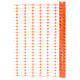VidaXL Zaunnetz 50 m orange