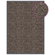VIDAXL PORTOMAT TUFTED 40x60 cm dunkelbraun