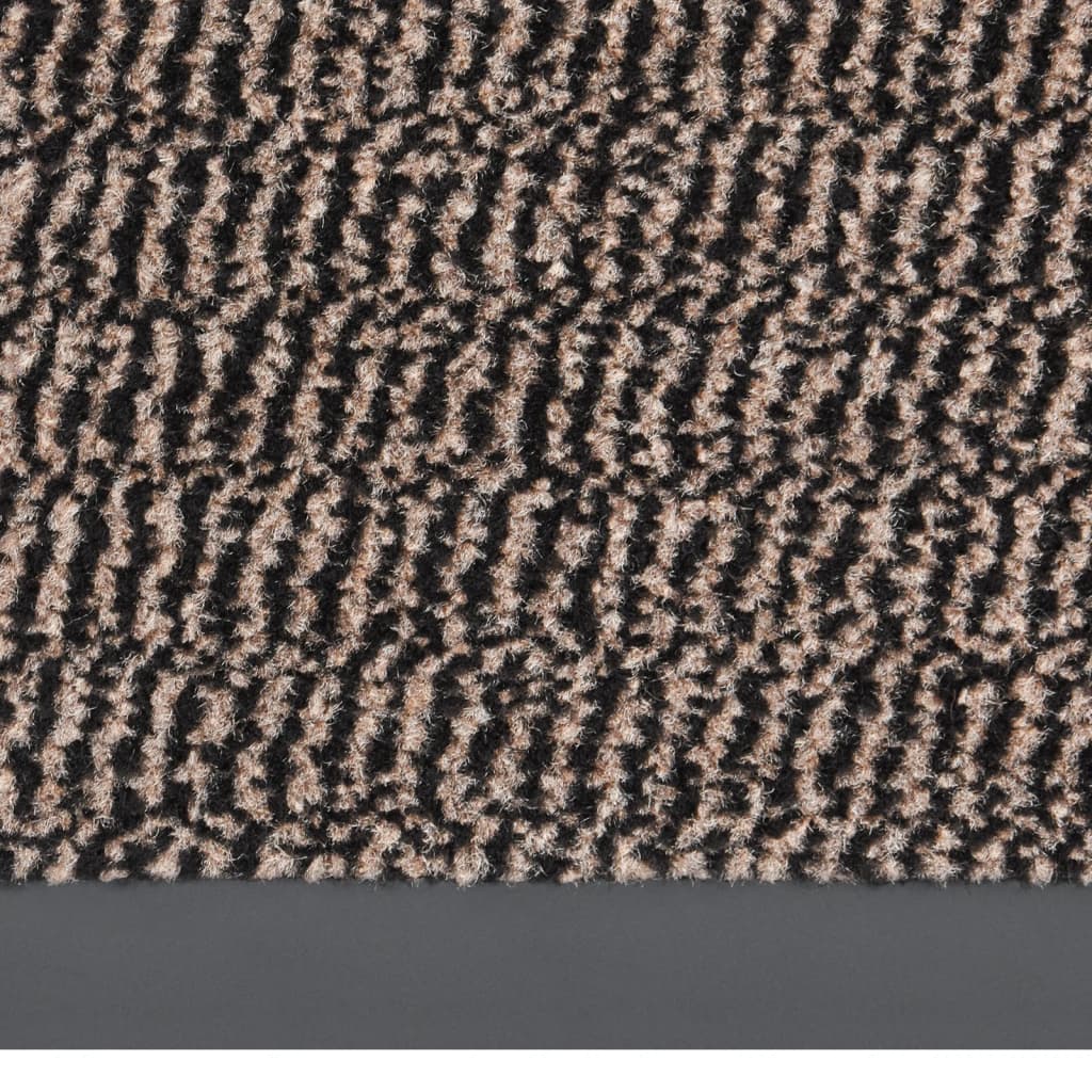 VIDAXL PORTOMAT TUFTED 40x60 cm dunkelbraun