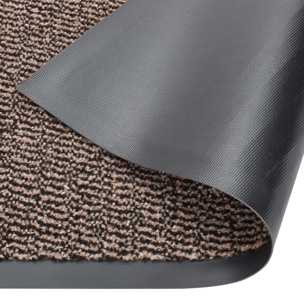 VIDAXL PORTOMAT TUFTED 40x60 cm dunkelbraun