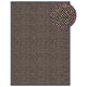 VIDAXL PORTOMAT TUFED 60x90 cm Dunkelbraun