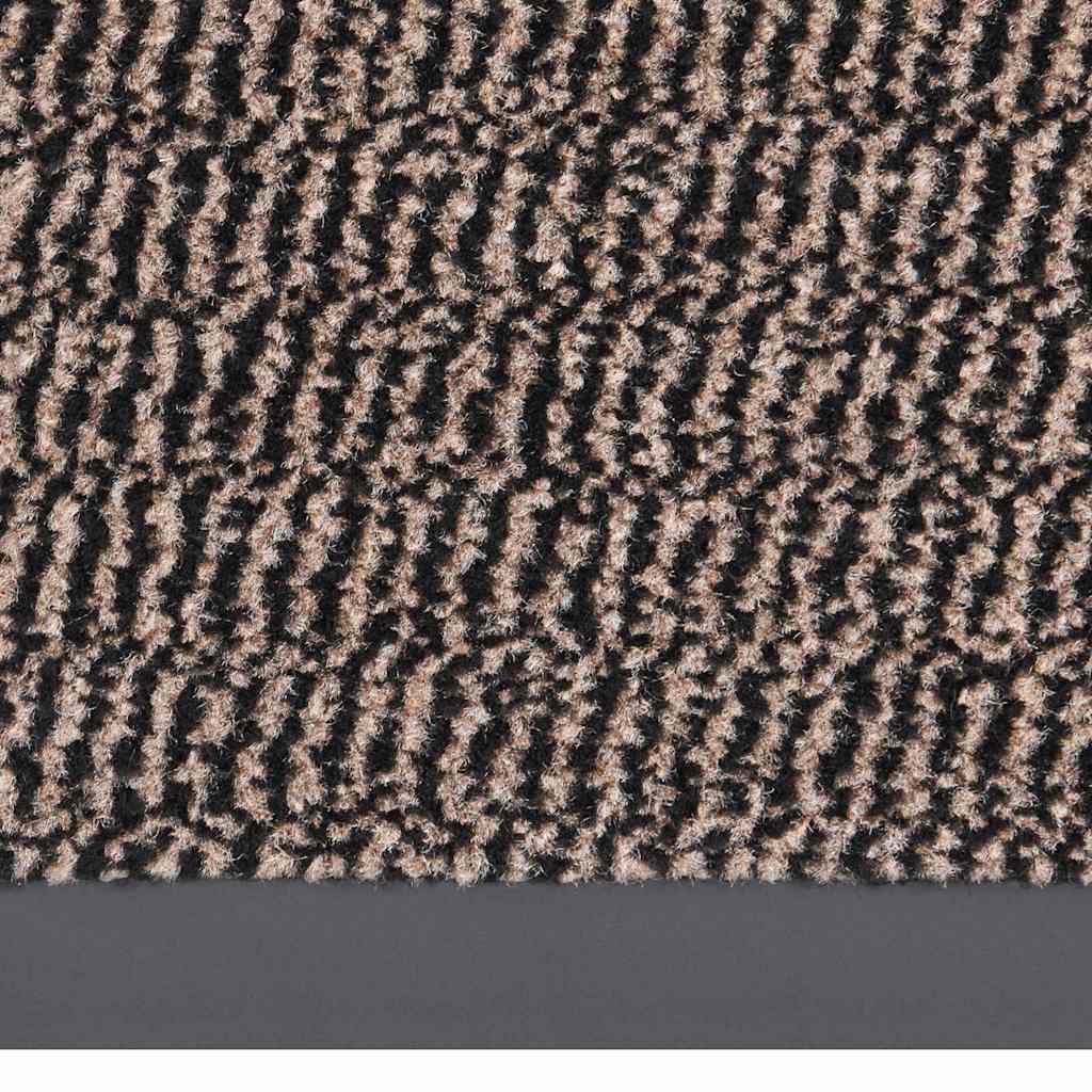 VIDAXL PORTOMAT TUFTED 80X120 CM Dunkelbraun