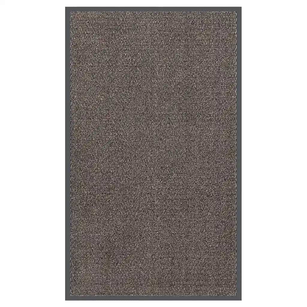 VIDAXL PORTOMAT TUGED 90X150 cm Dunkelbraun