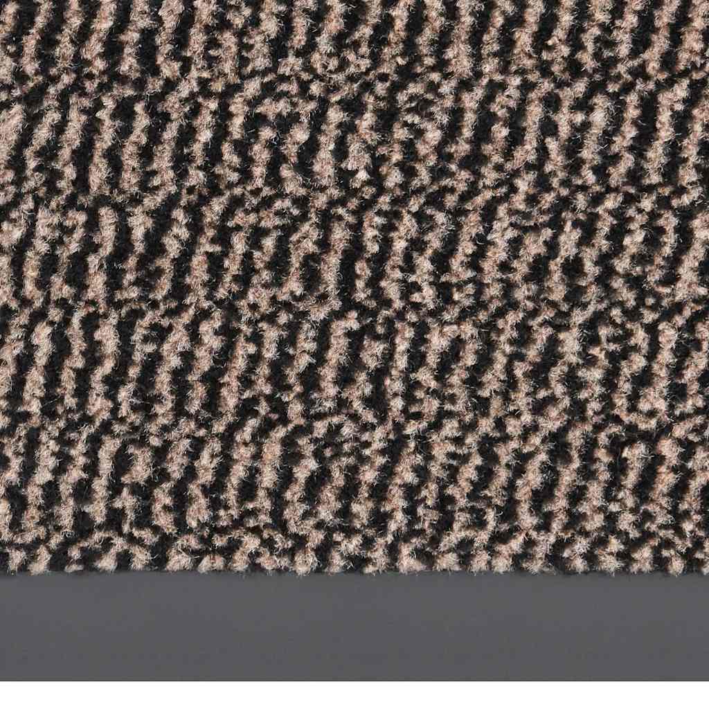 VIDAXL PORTOMAT TUGED 90X150 cm Dunkelbraun
