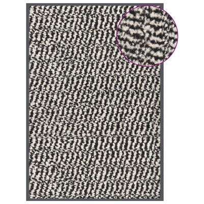 VIDAXL PORTOMAT TUFTED 40x60 cm Hellbraun