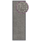 VIDAXL PORTOMAT TUFED 60x180 cm Hellbraun