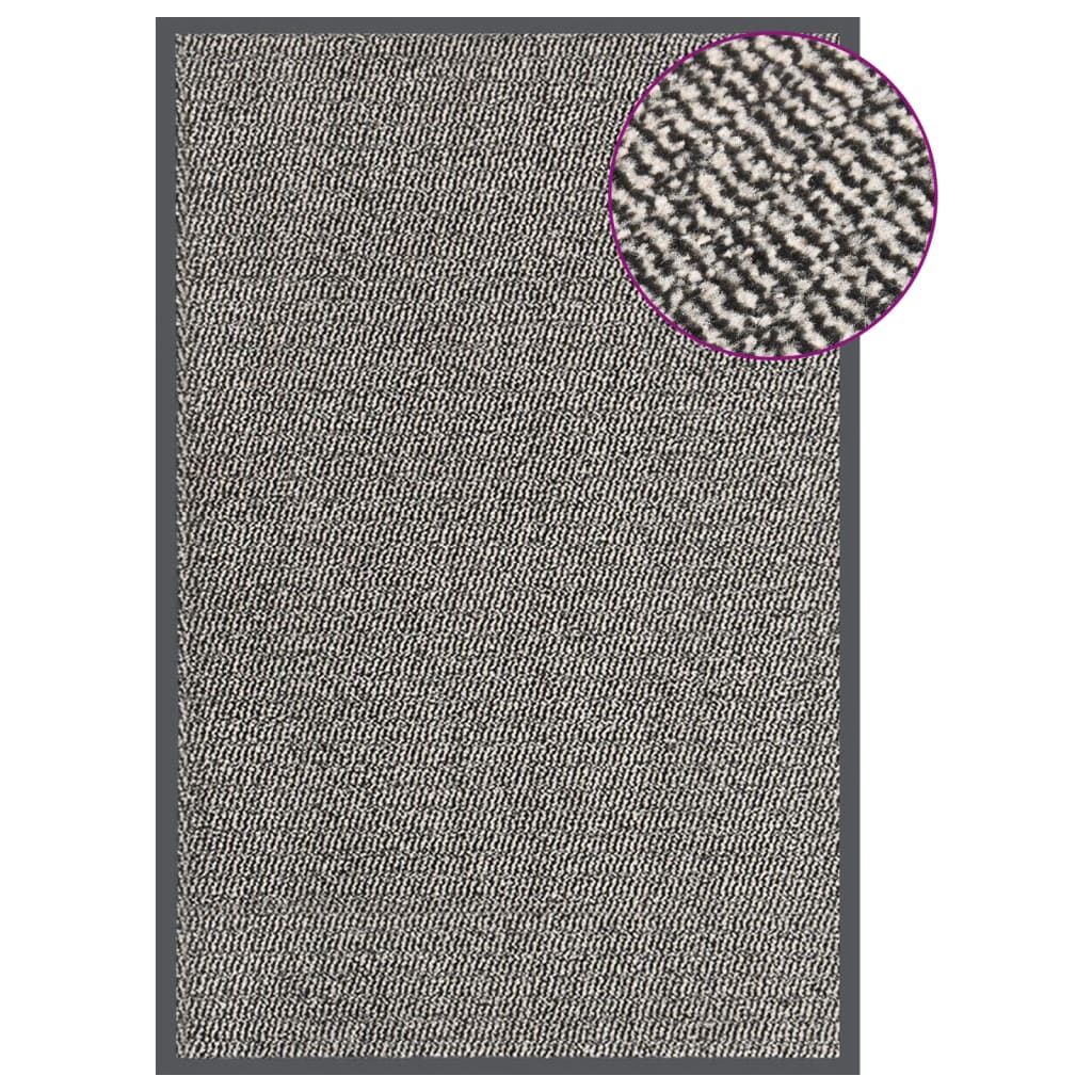 VIDAXL PORTOMAT TUFTED 80x120 cm Hellbraun
