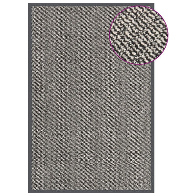 VIDAXL PORTOMAT TUFTED 80x120 cm Hellbraun