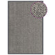 VIDAXL PORTOMAT TUFTED 80x120 cm Hellbraun