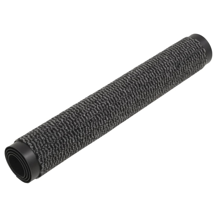 VIDAXL PORTOMAT TUFED 60x150 cm Anthrazit -geläutet