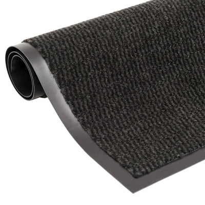 VIDAXL PORTOMAT TUFED 60x150 cm Schwarz getuftet