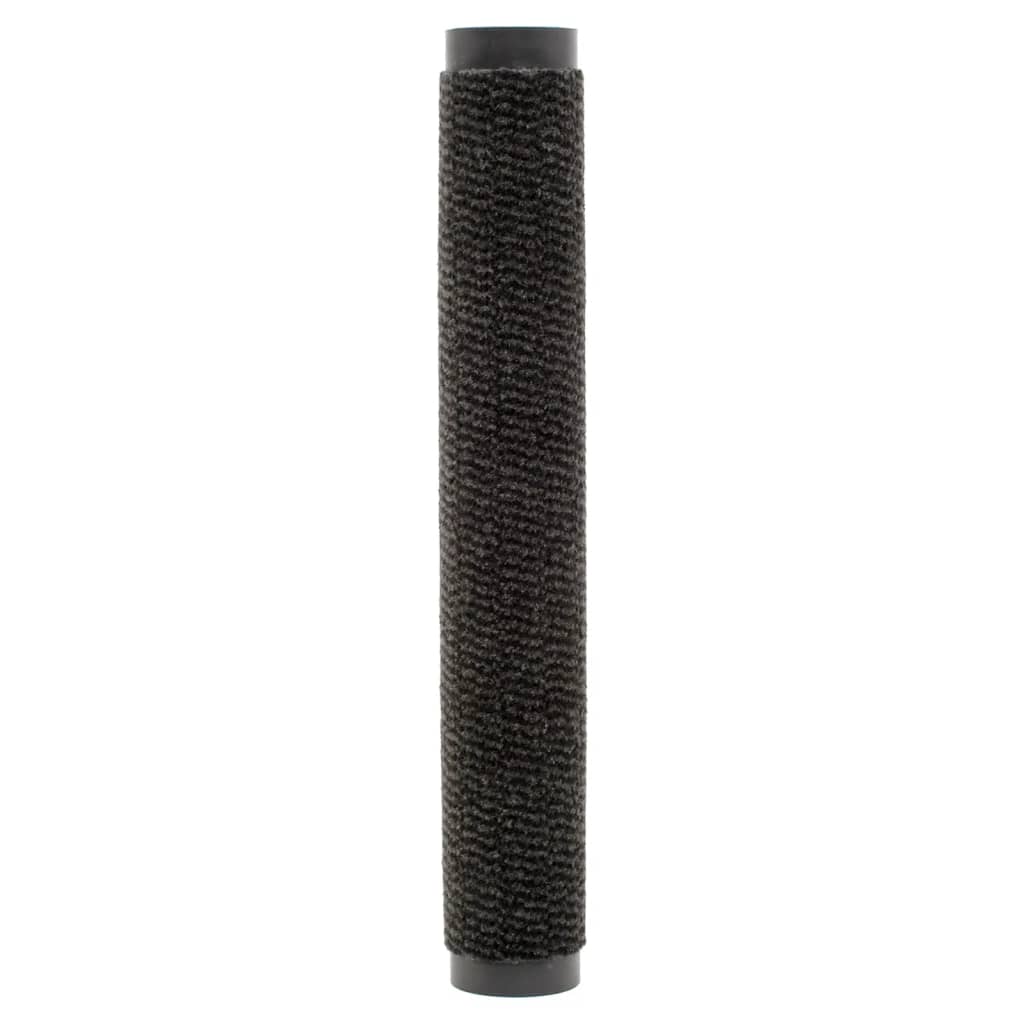 VIDAXL PORTOMAT TUFED 60x150 cm Schwarz getuftet