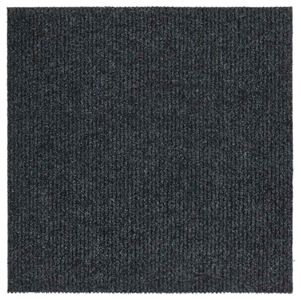 Vidaxl droogloopmat 100x100 cm anthrazit -gelöscht
