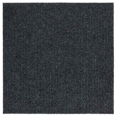 Vidaxl droogloopmat 100x100 cm anthrazit -gelöscht
