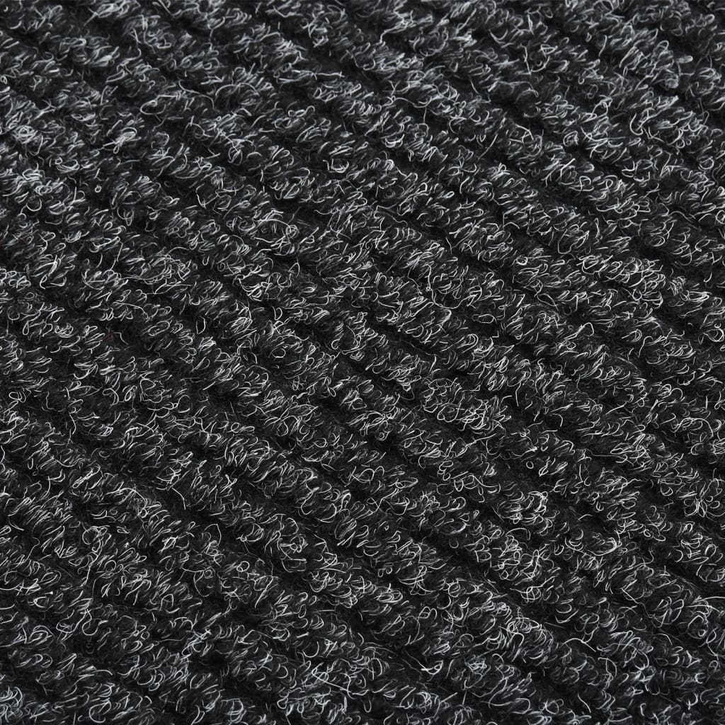 Vidaxl droogloopmat 100x150 cm anthrazit -gelöscht