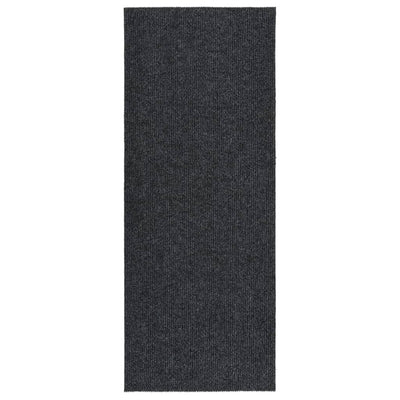 Vidaxl droogloopmat 100x250 cm anthrazit -geläutet