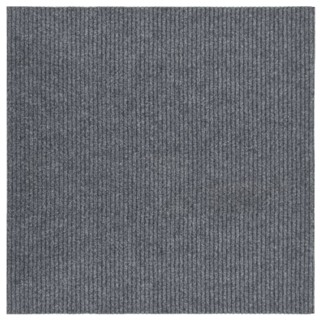 Vidaxl Droogloopmat 100x100 cm Grau