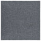 Vidaxl Droogloopmat 100x100 cm Grau