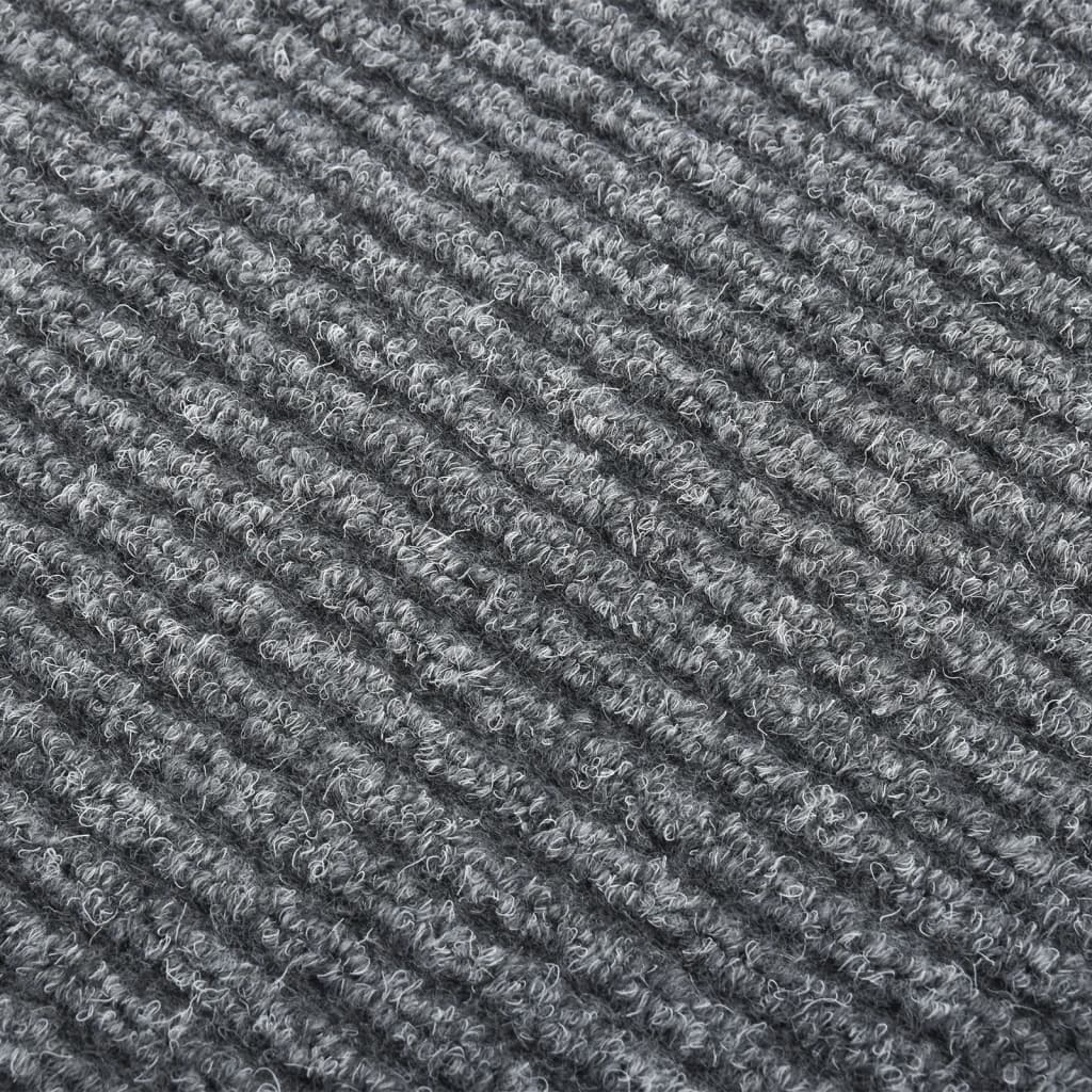 Vidaxl Droogloopmat 100x150 cm Grau