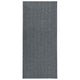 Vidaxl Droogloopmat 100x250 cm Grau