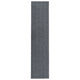 Vidaxl Droogloopmat 100x450 cm Grau