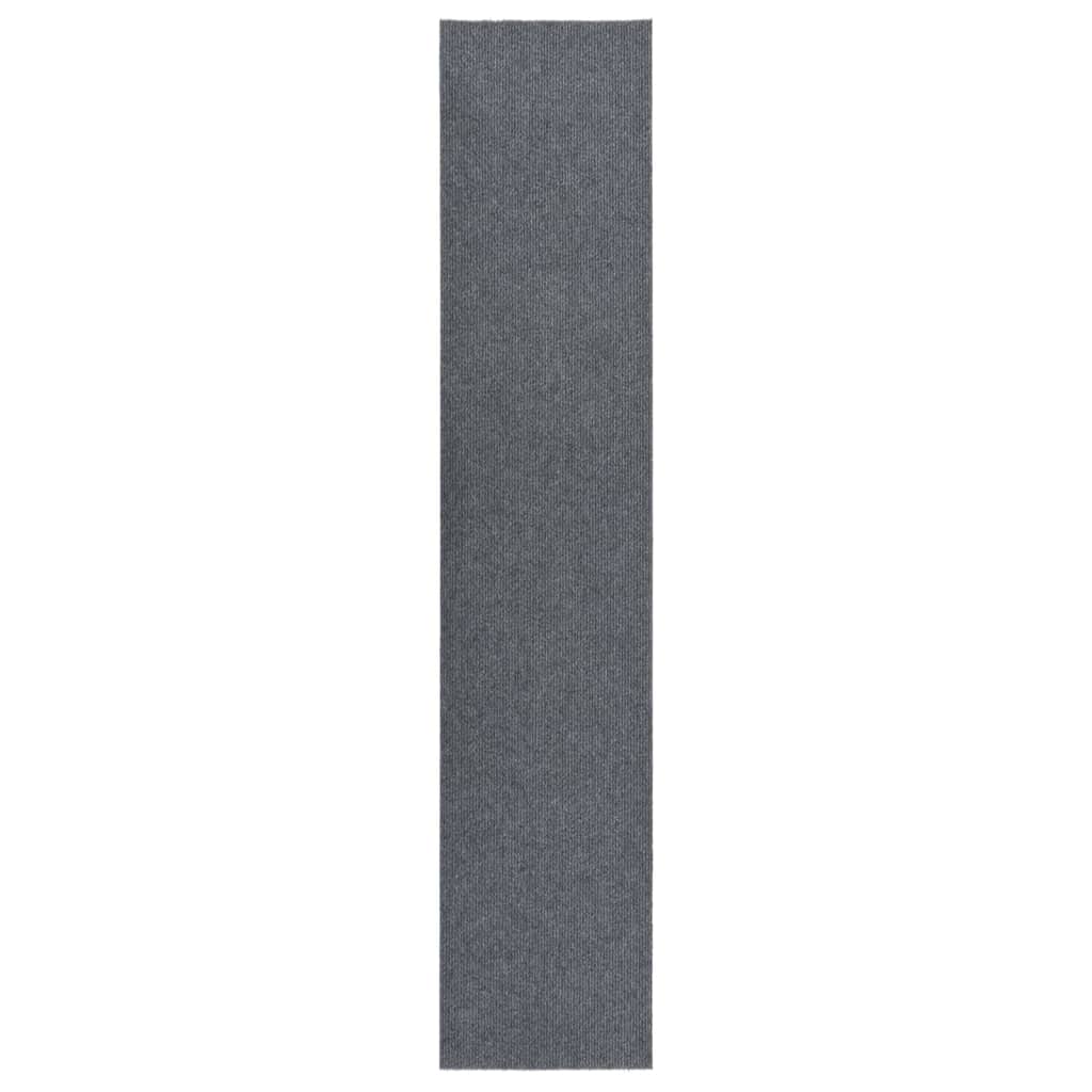 Vidaxl Droogloopmat 100x500 cm Grau
