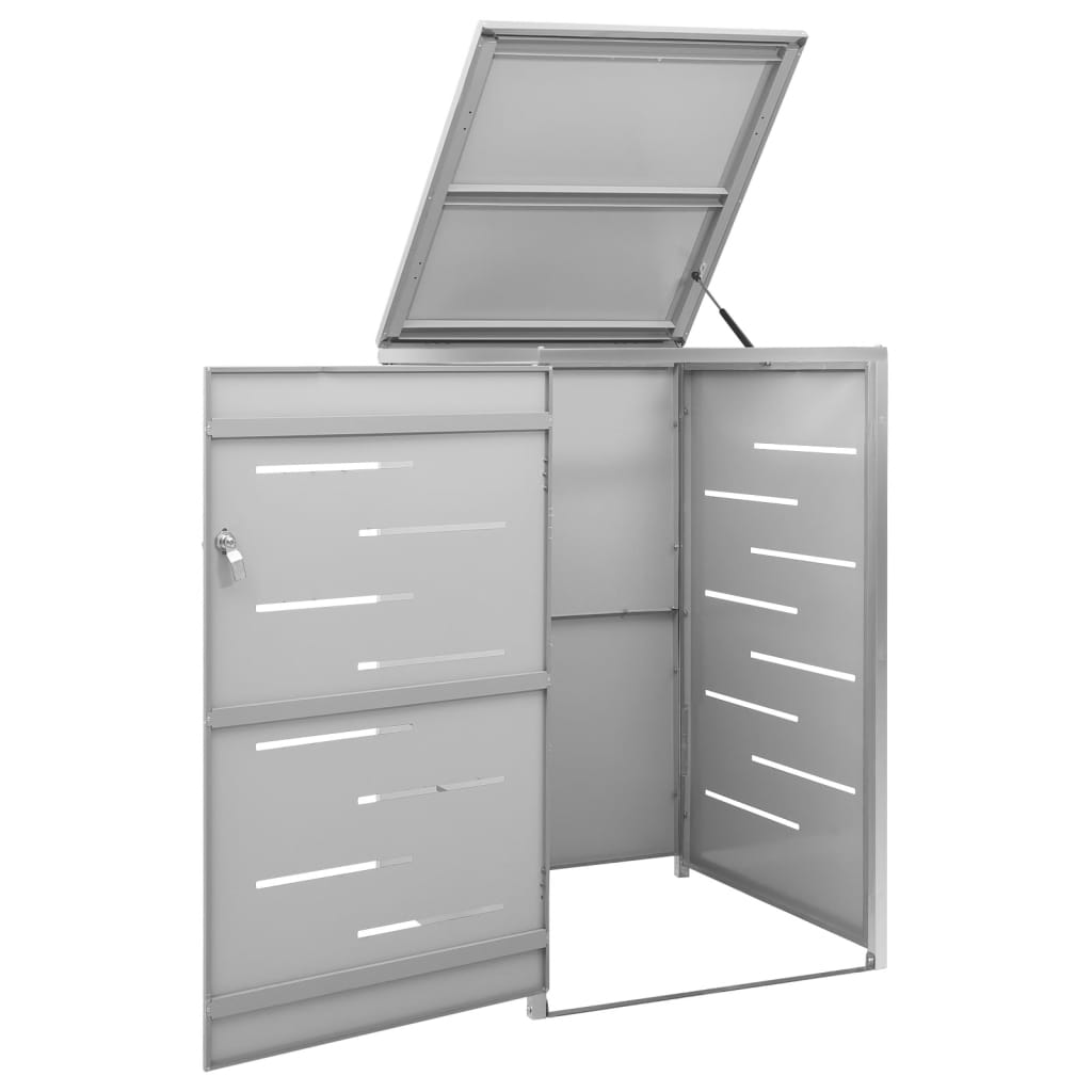 VIDAXL -Containerspeicher nur 69x77.5x112.5 cm Edelstahl