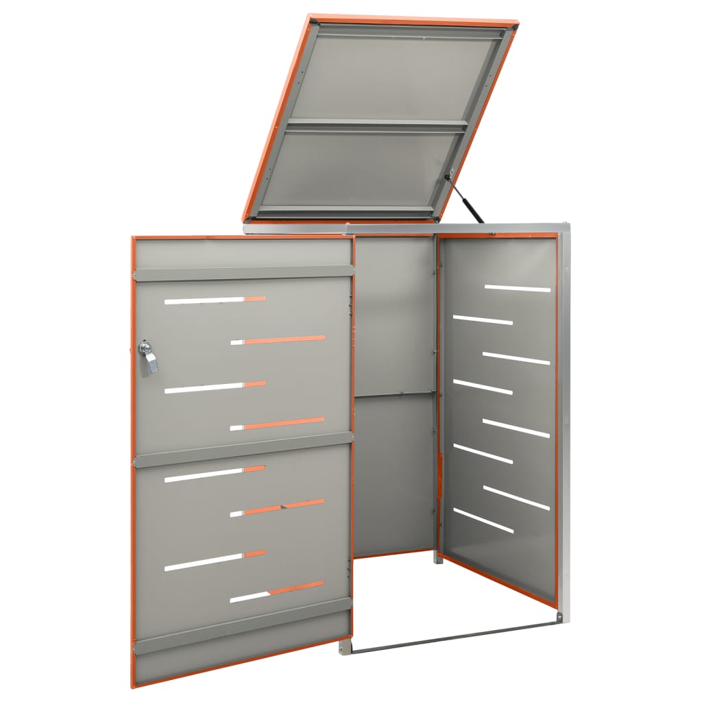 VIDAXL -Containerspeicher nur 69x77.5x112.5 cm Edelstahl