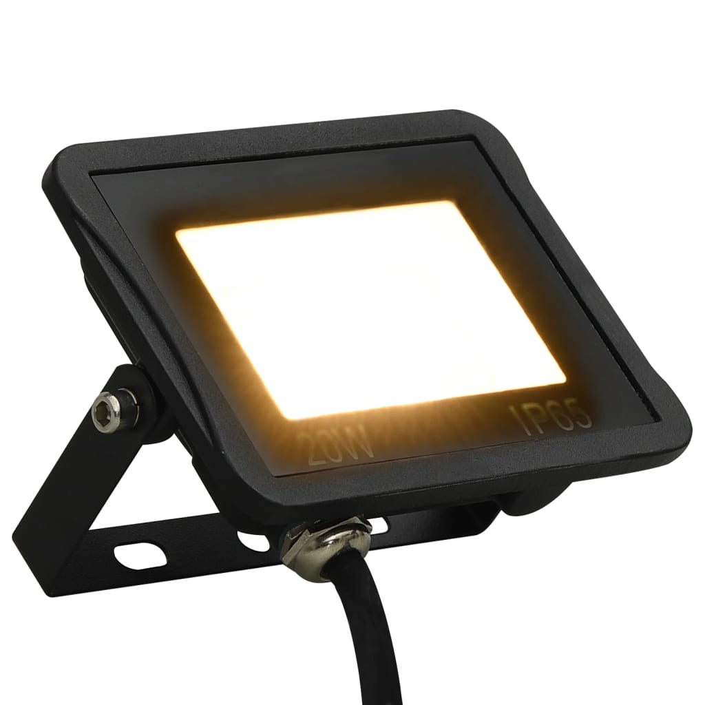 Vidaxl Spotlight LED 20 W warmes Weiß