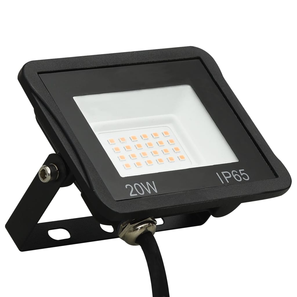 Vidaxl Spotlight LED 20 W warmes Weiß