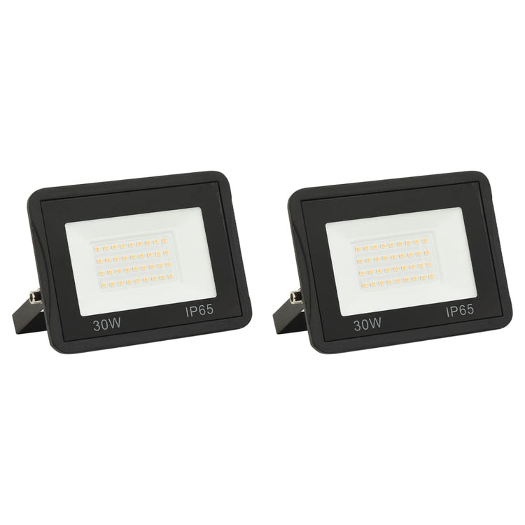 Vidaxl -Scheinwerfer 2 ST LED 30 W Kalt weiß