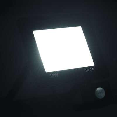 VidaXL Strahler mit Sensor LED 50W kaltweiß