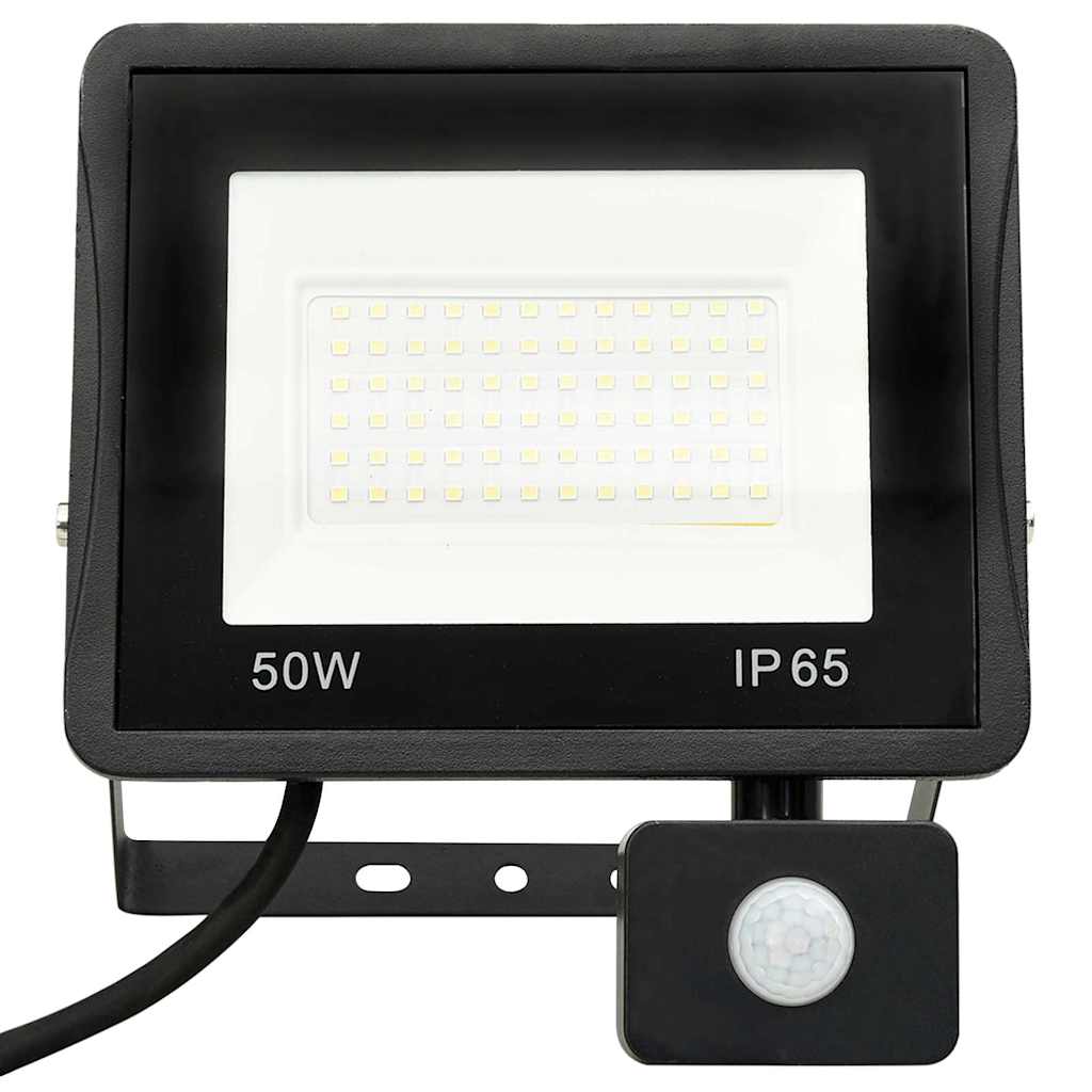 VidaXL Strahler mit Sensor LED 50W kaltweiß