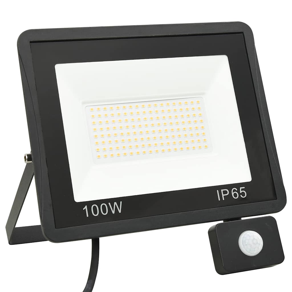 VidaXL Strahler mit Sensor-LED 100 W kaltweiß