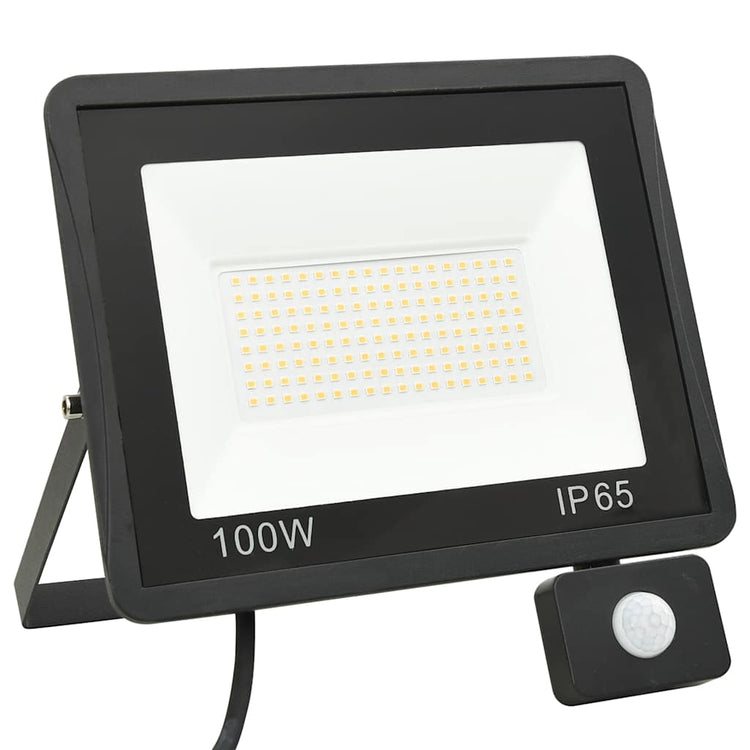 VidaXL Strahler mit Sensor-LED 100 W kaltweiß