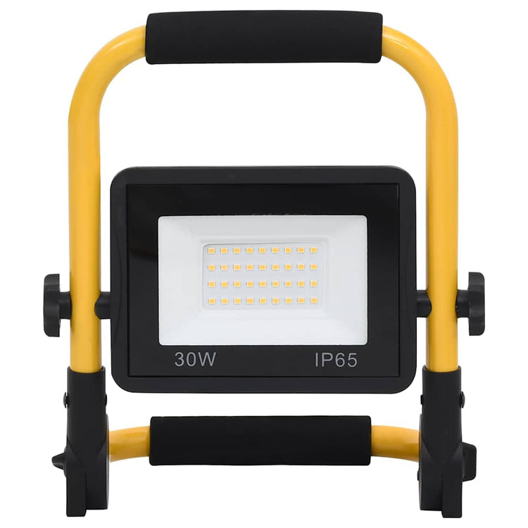 VidaXL Strahler mit Griff LED 30W warmweiß