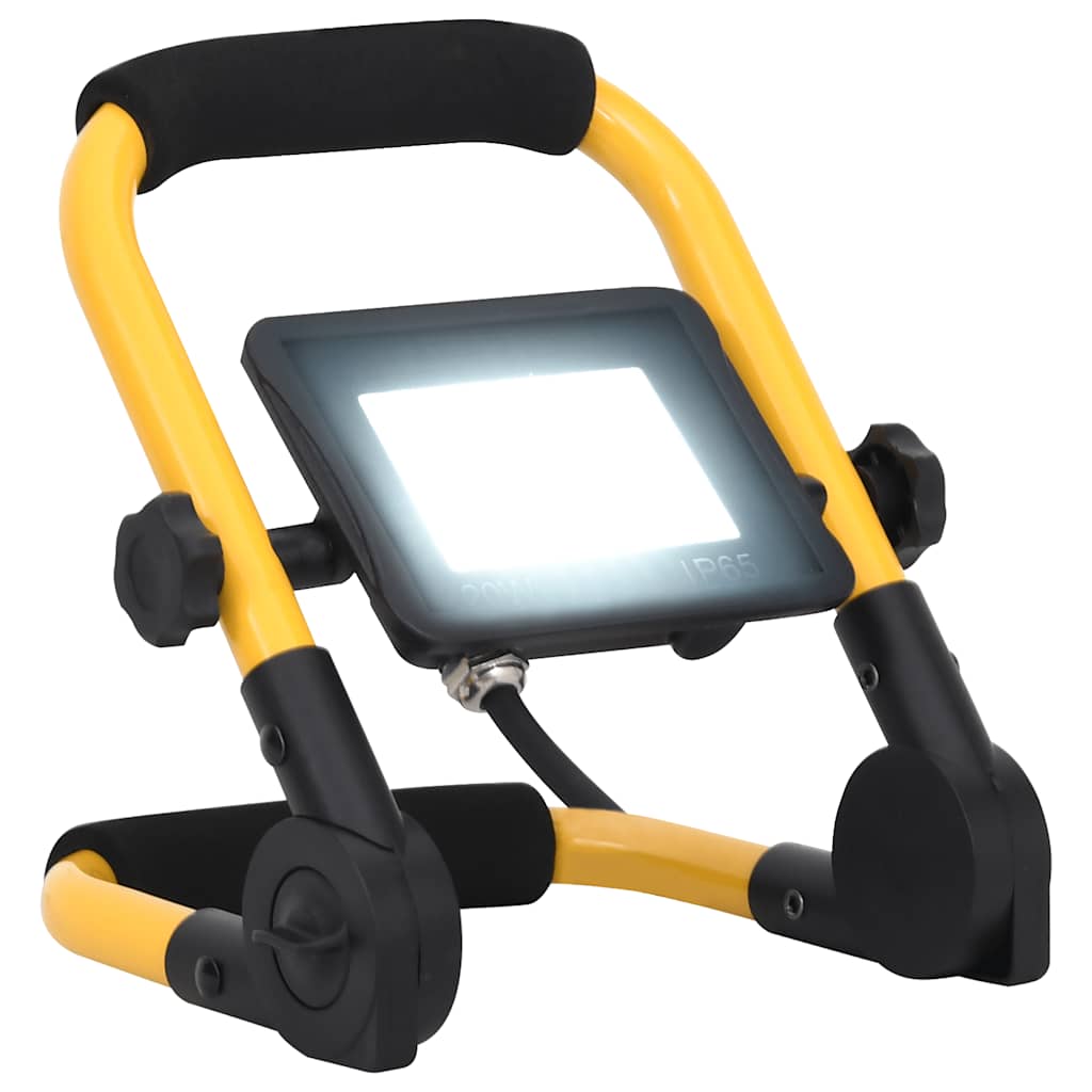 VidaXL Strahler mit Griff LED 20W kaltweiß