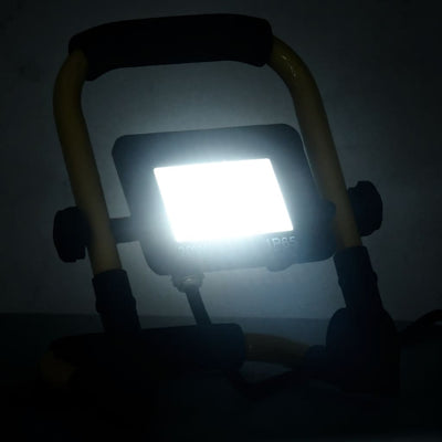 VidaXL Strahler mit Griff LED 20W kaltweiß
