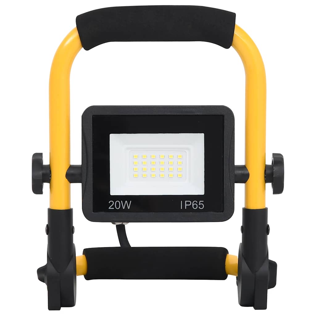 VidaXL Strahler mit Griff LED 20W kaltweiß