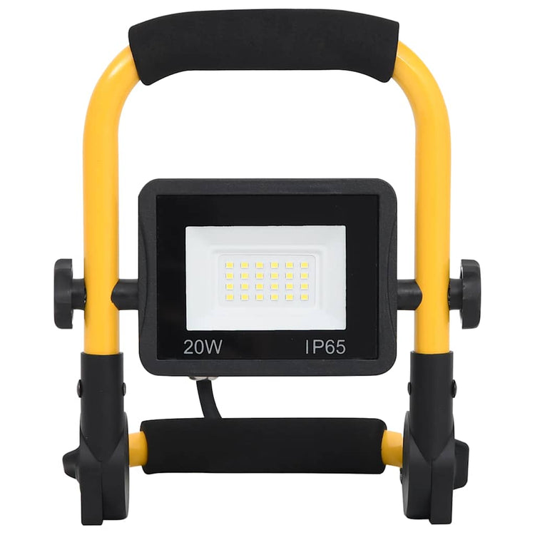 VidaXL Strahler mit Griff LED 20W kaltweiß