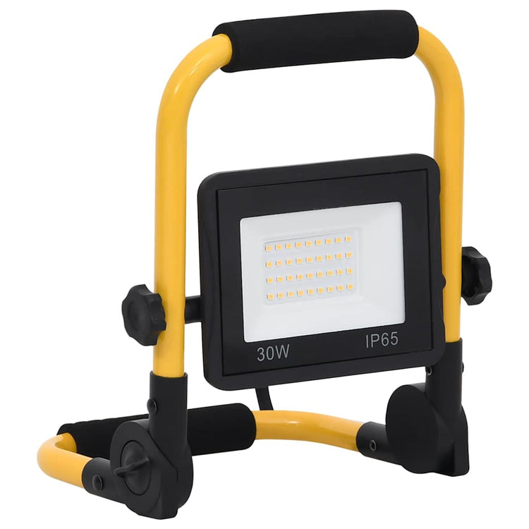 VidaXL Strahler mit Griff LED 30W kaltweiß