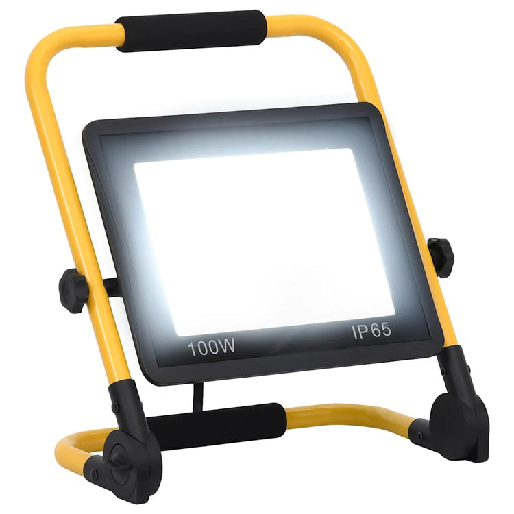 VidaXL Strahler mit Griff LED 100W kaltweiß